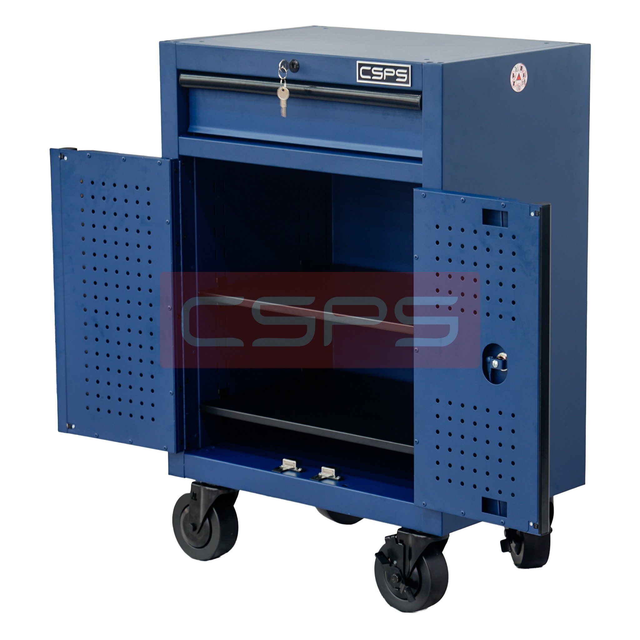  Tủ dụng cụ CSPS 61cm - 01 hộc kéo màu xanh dương 