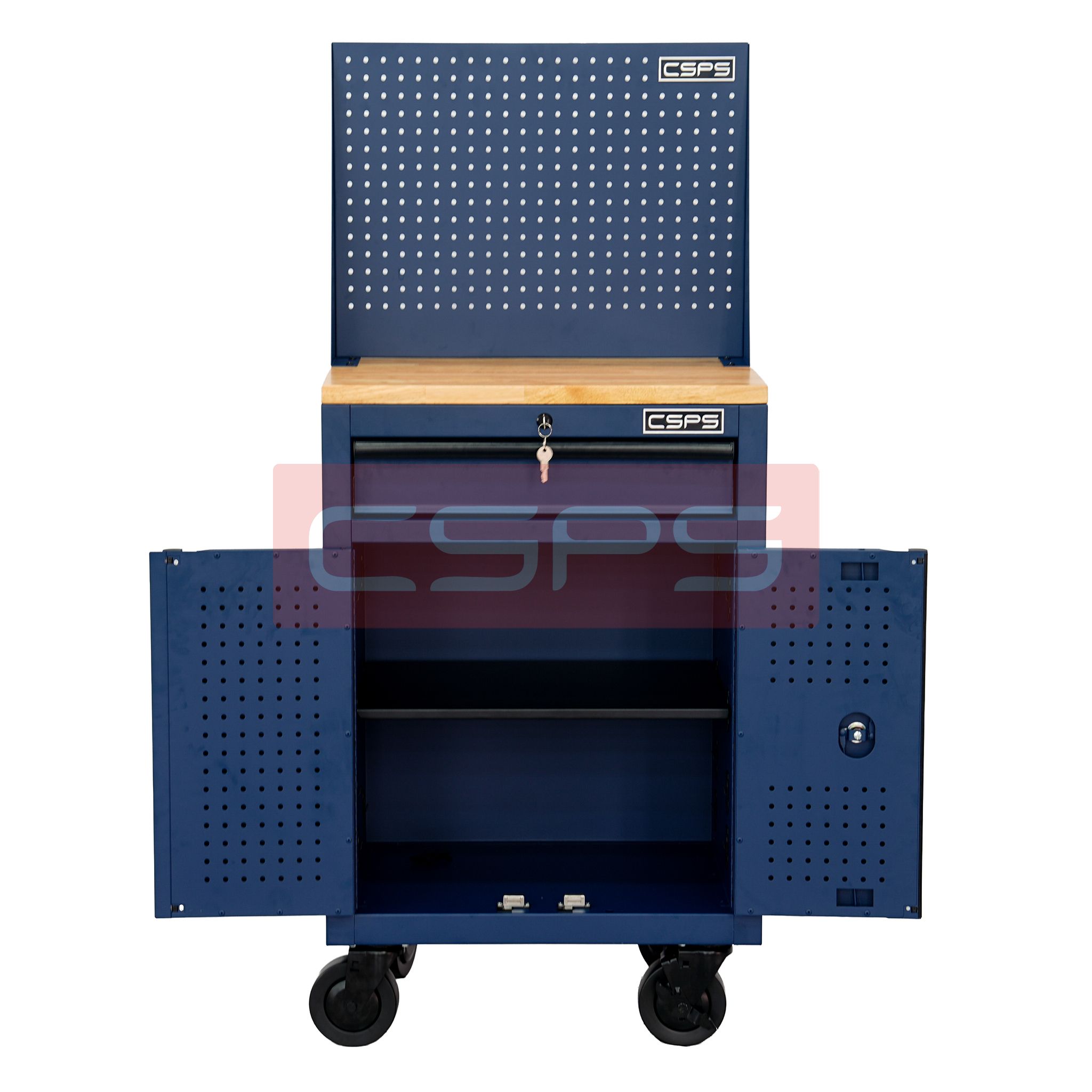  Tủ dụng cụ CSPS 61cm - 01 hộc kéo màu xanh dương 