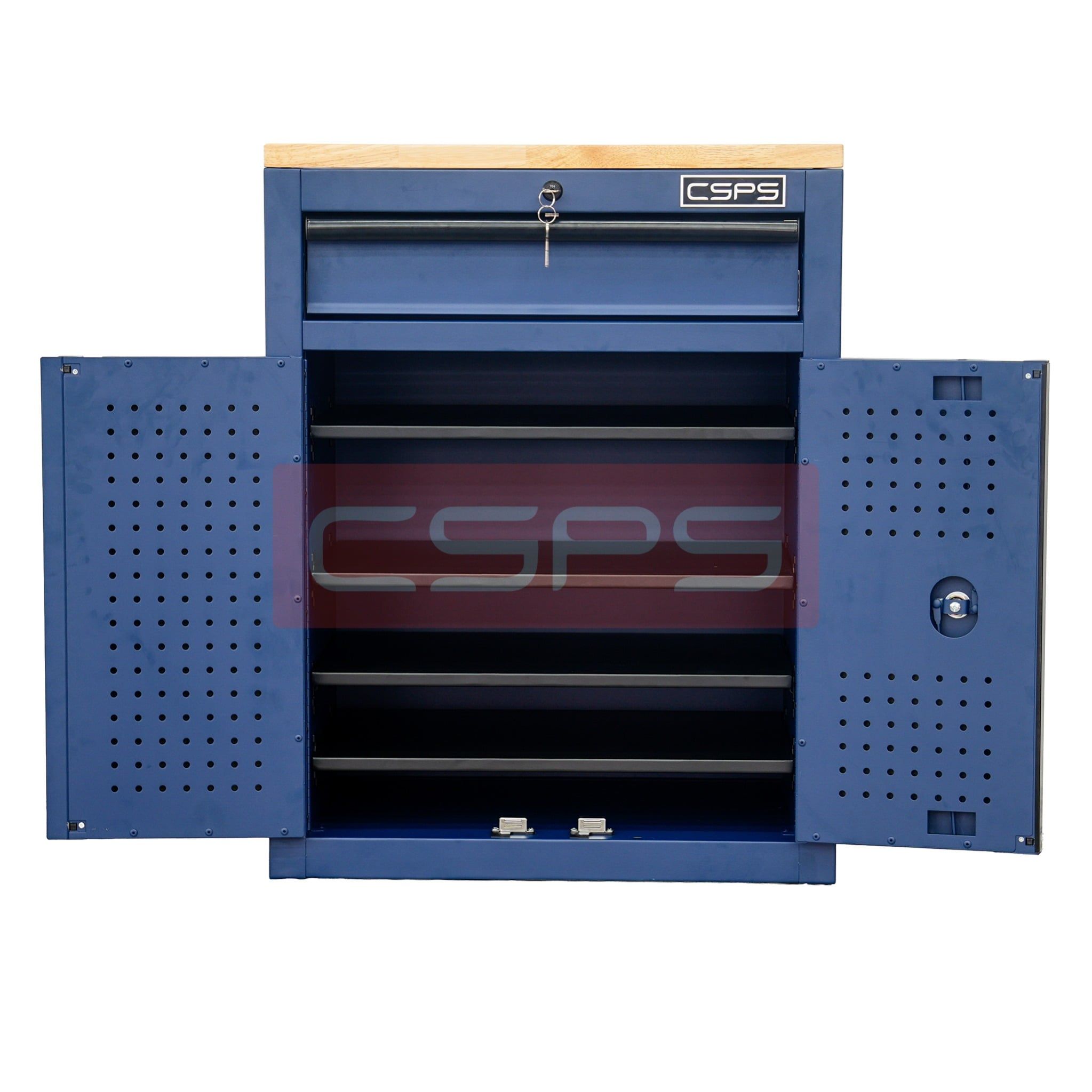  Tủ dụng cụ CSPS 61cm - 01 hộc kéo màu xanh dương 