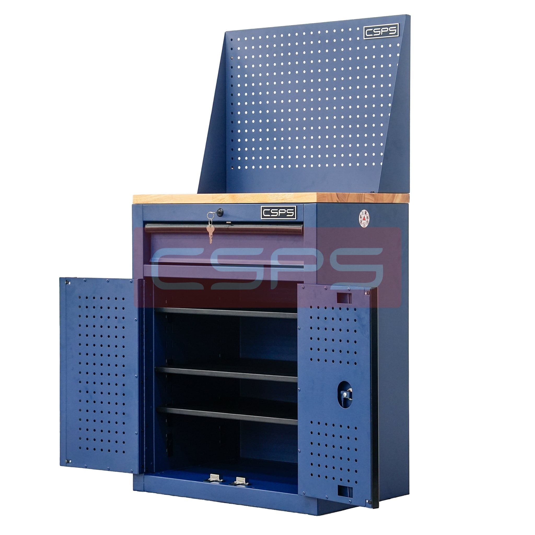  Tủ dụng cụ CSPS 61cm - 01 hộc kéo màu xanh dương 