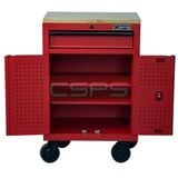  Tủ dụng cụ CSPS 61cm - 01 hộc kéo màu đỏ 