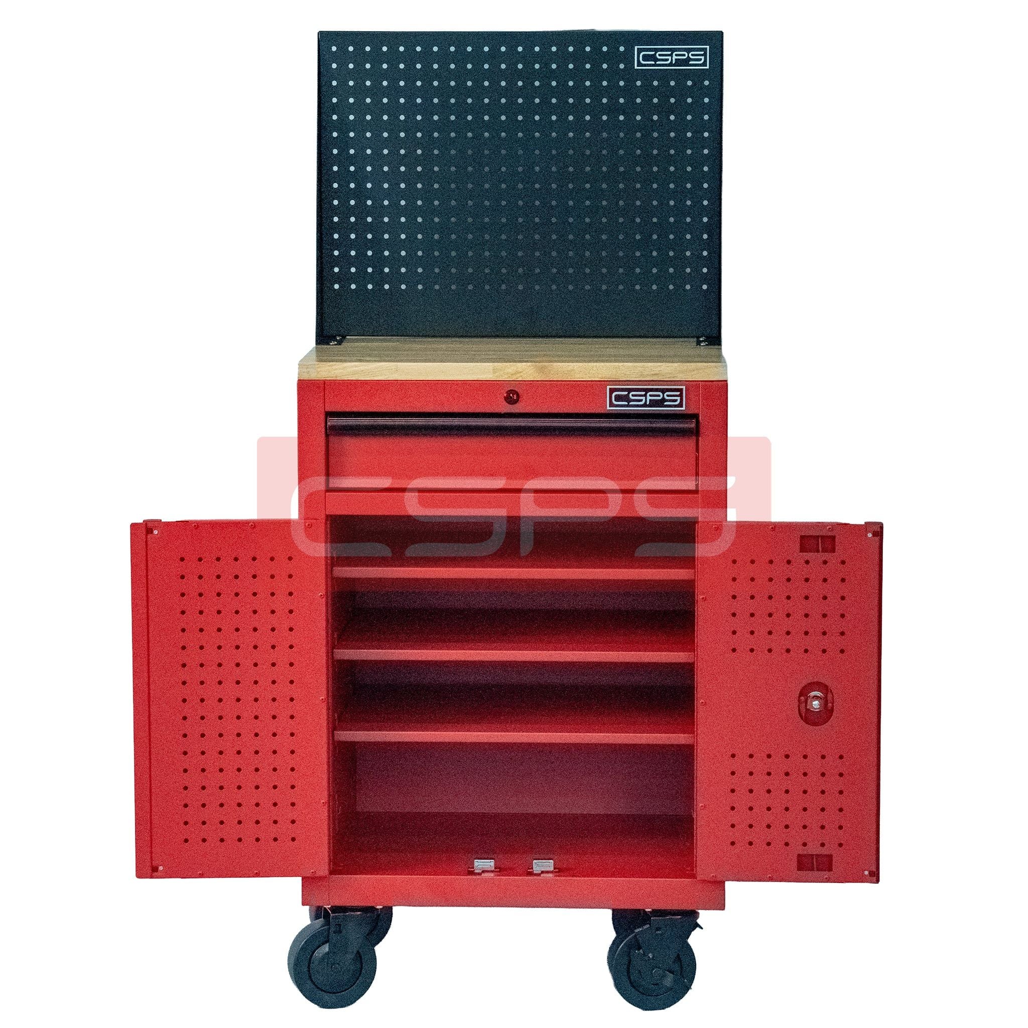  Tủ dụng cụ CSPS 61cm - 01 hộc kéo màu đỏ 