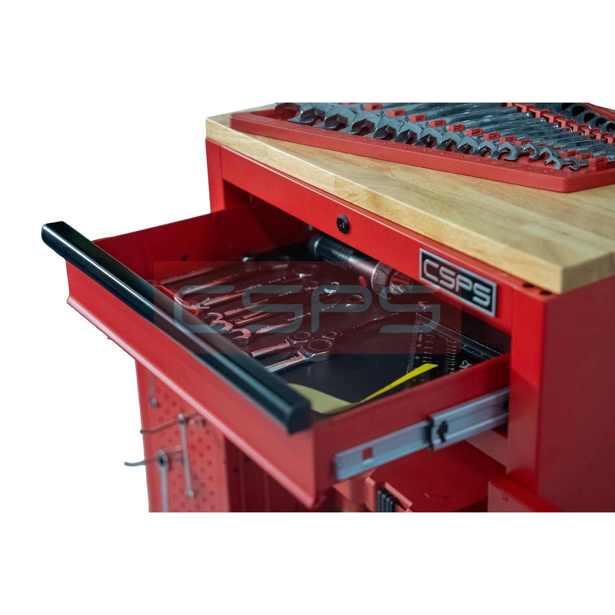  Tủ dụng cụ CSPS 61cm - 01 hộc kéo màu đỏ 