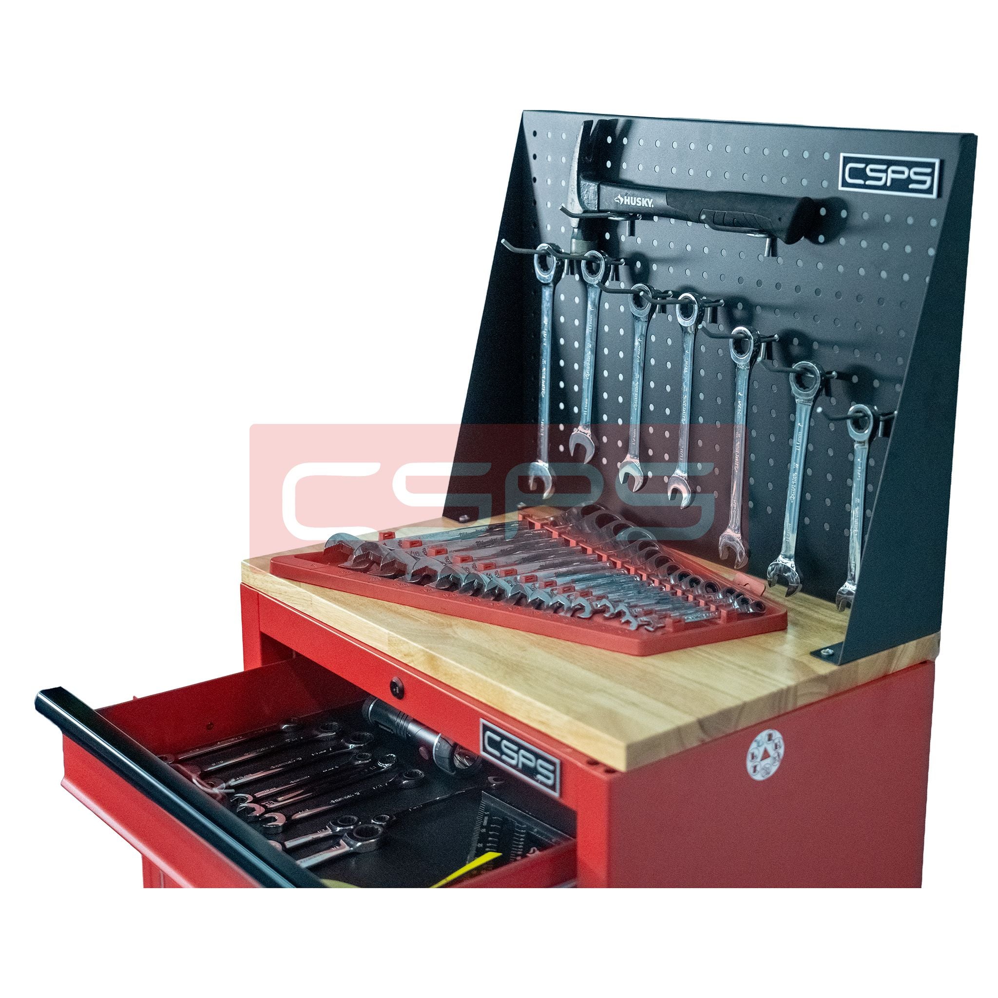  Tủ dụng cụ CSPS 61cm - 01 hộc kéo màu đỏ 