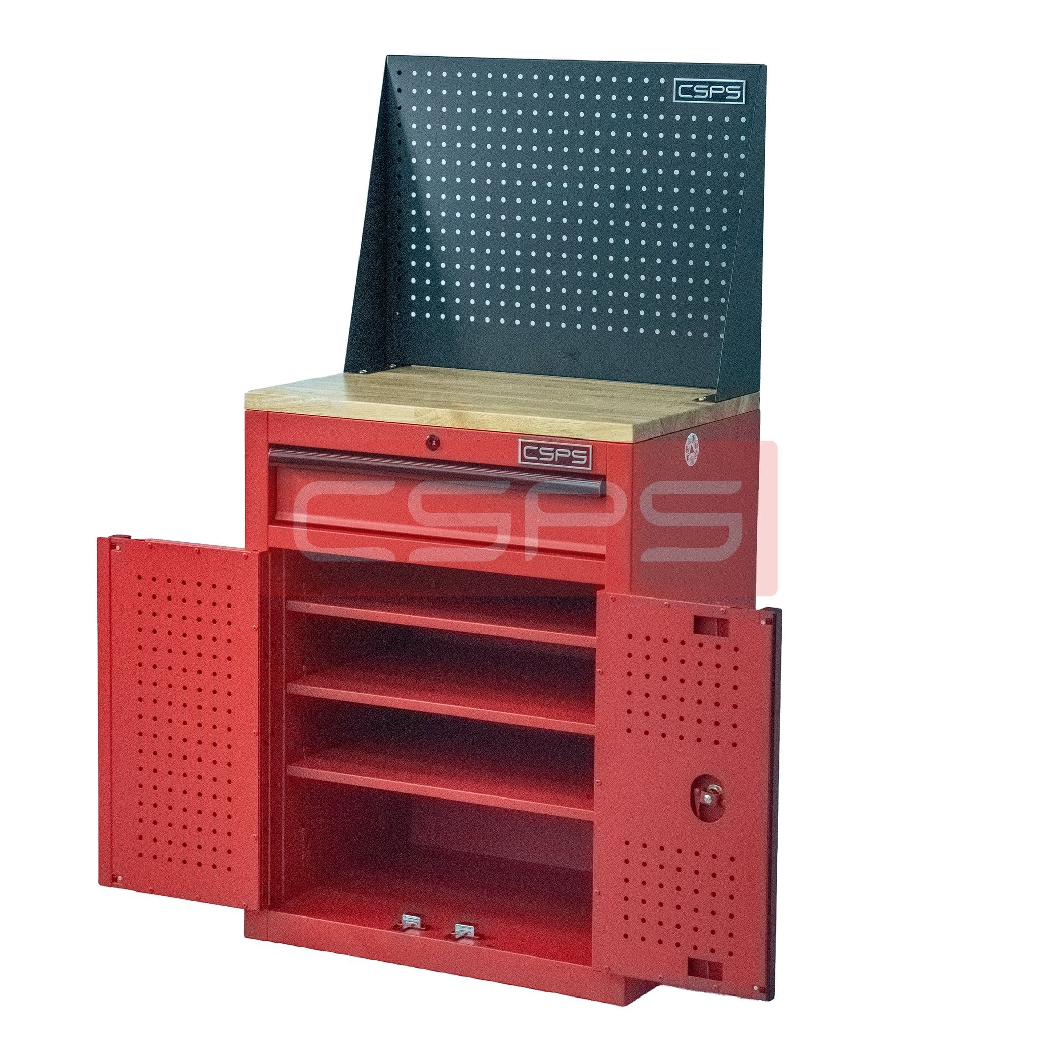  Tủ dụng cụ CSPS 61cm - 01 hộc kéo màu đỏ 