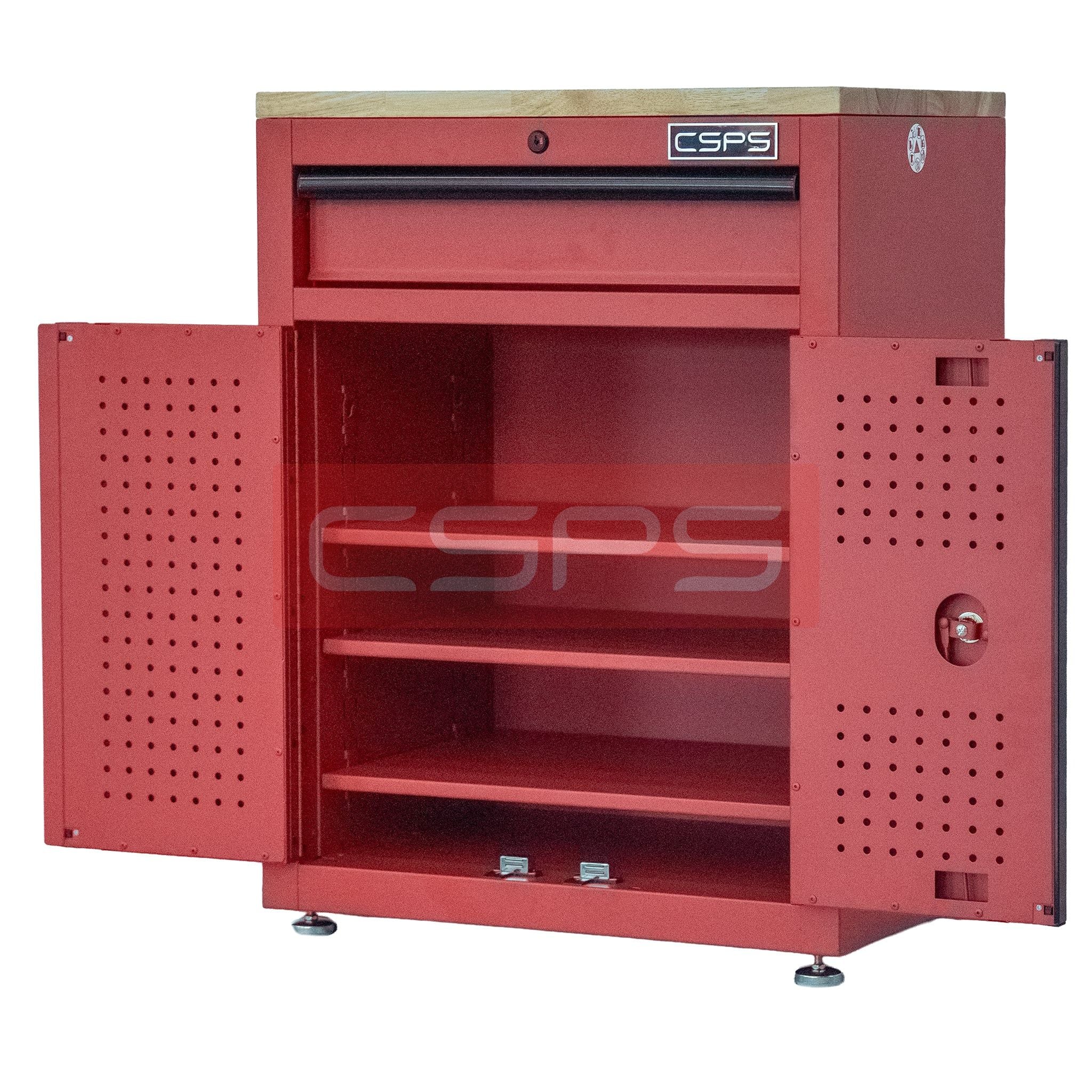  Tủ dụng cụ CSPS 61cm - 01 hộc kéo màu đỏ 
