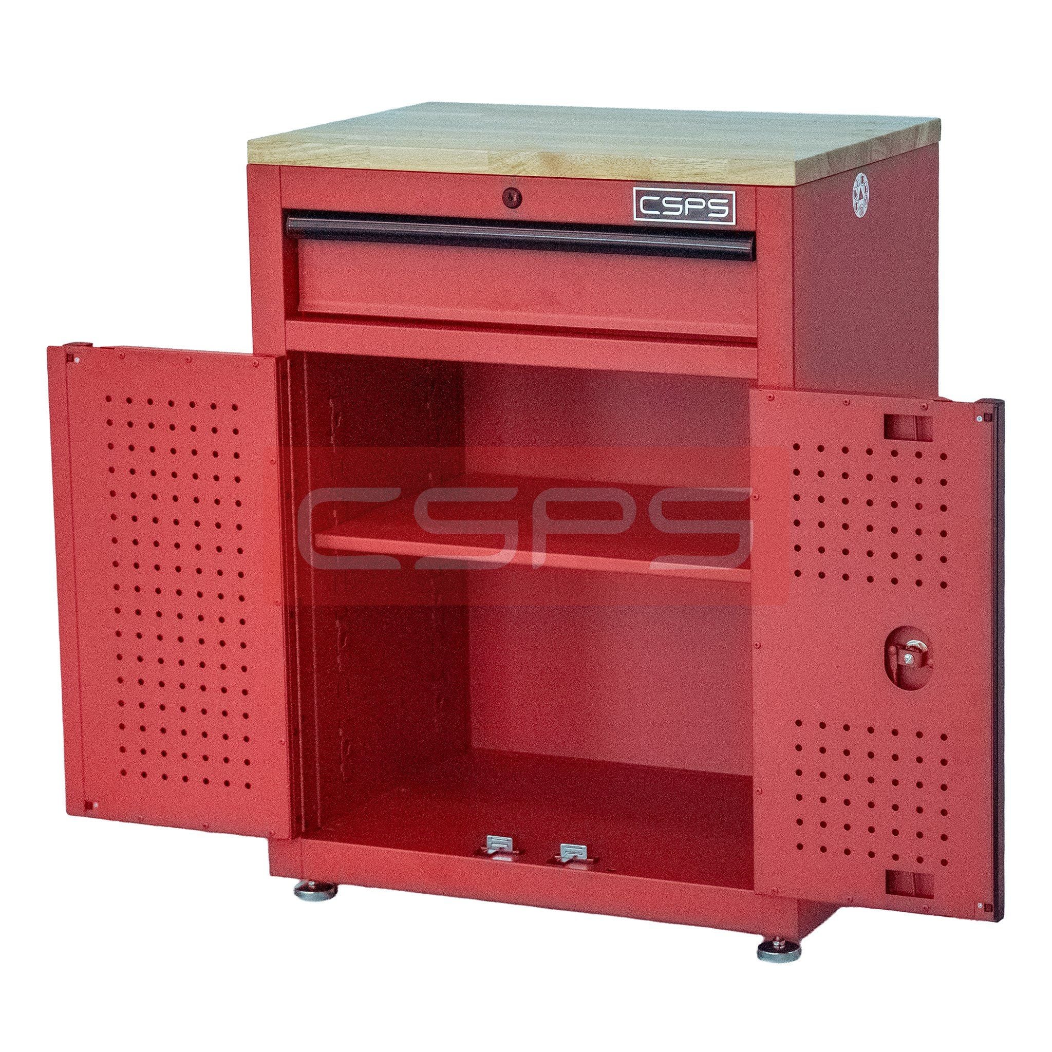  Tủ dụng cụ CSPS 61cm - 01 hộc kéo màu đỏ 