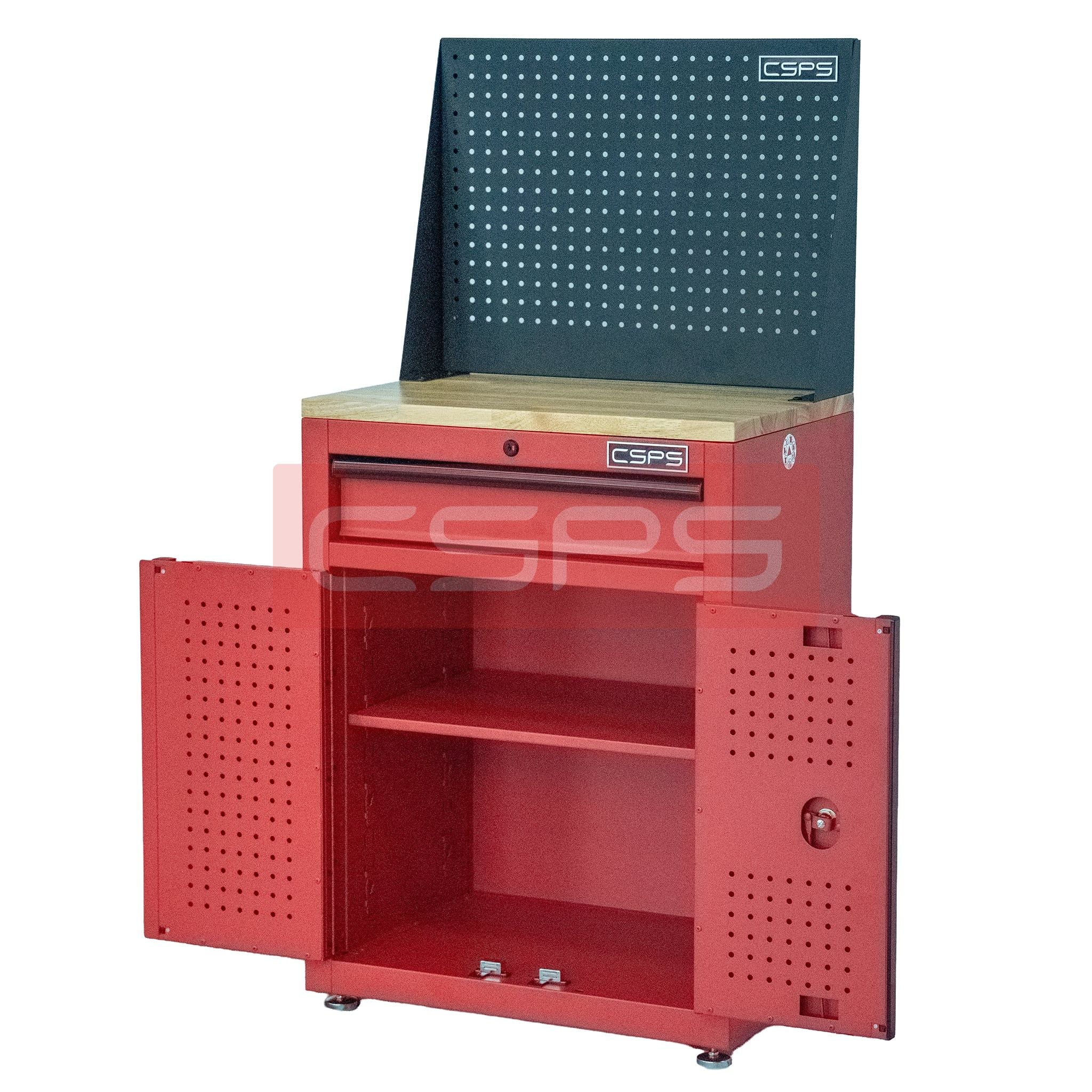  Tủ dụng cụ CSPS 61cm - 01 hộc kéo màu đỏ 