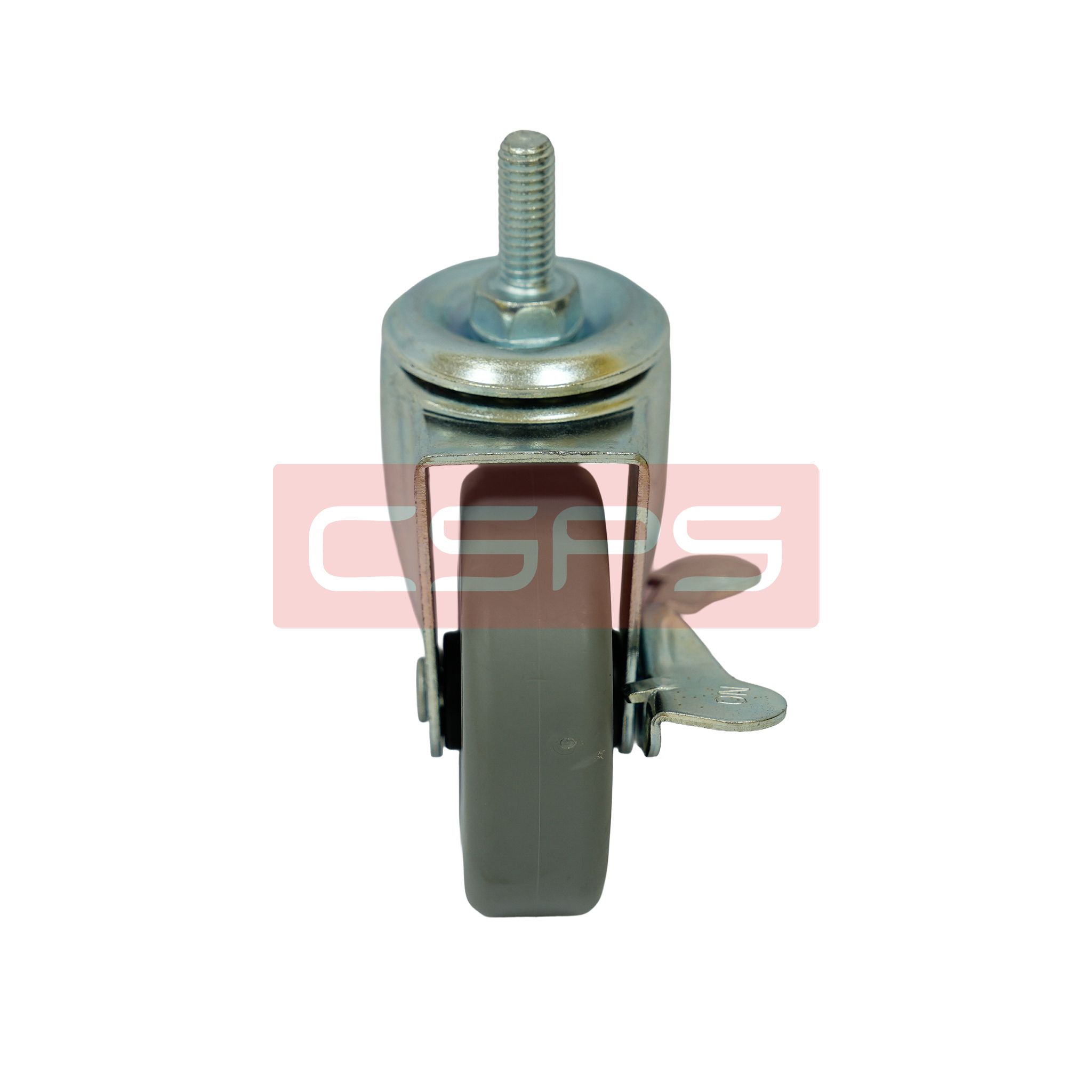  Bánh xe CSPS 51kg vít xoay khóa mạ kẽm 