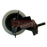  Bánh xe CSPS 51kg vít xoay khóa màu đen 
