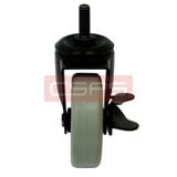  Bánh xe CSPS 51kg vít xoay khóa màu đen 