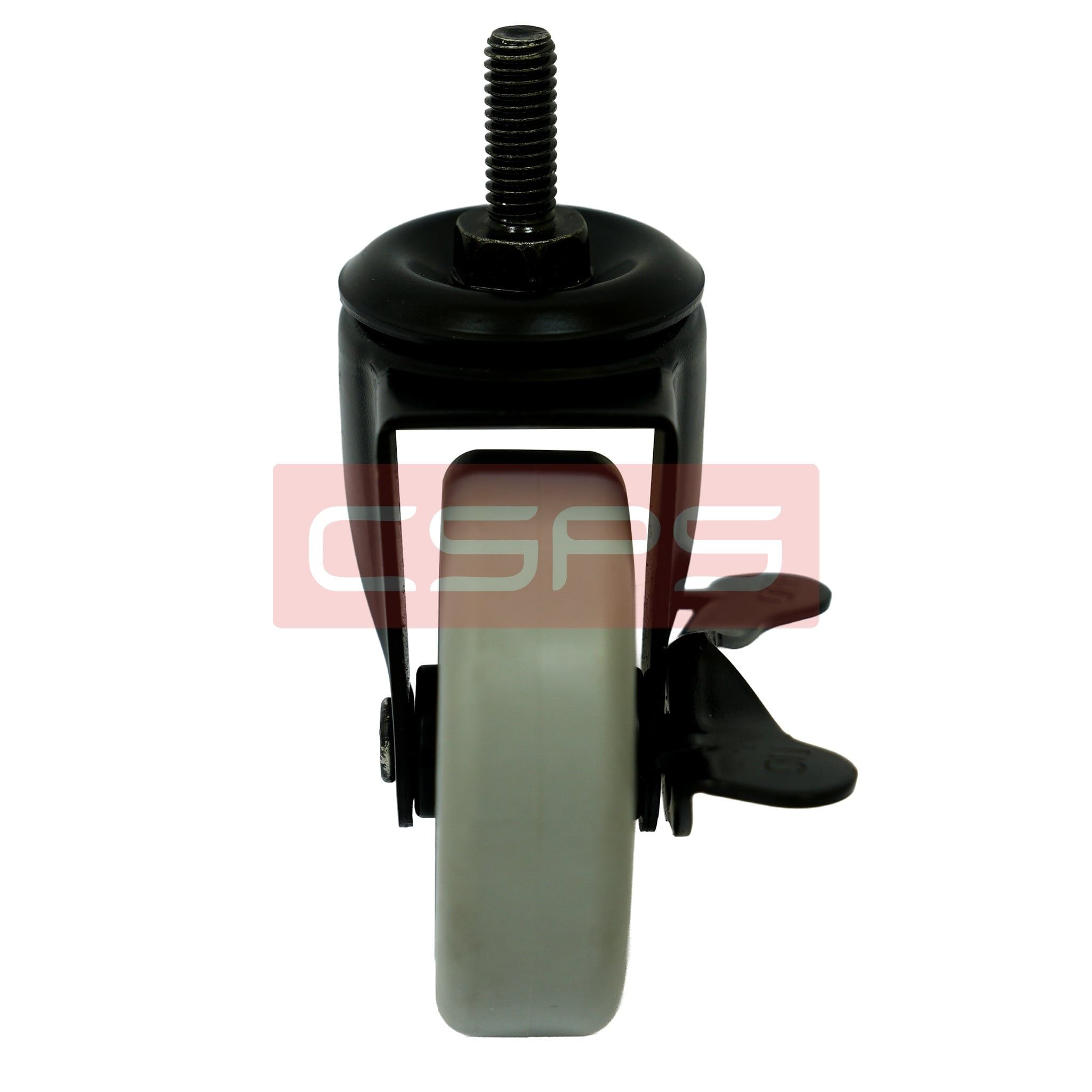  Bánh xe CSPS 51kg vít xoay khóa màu đen 