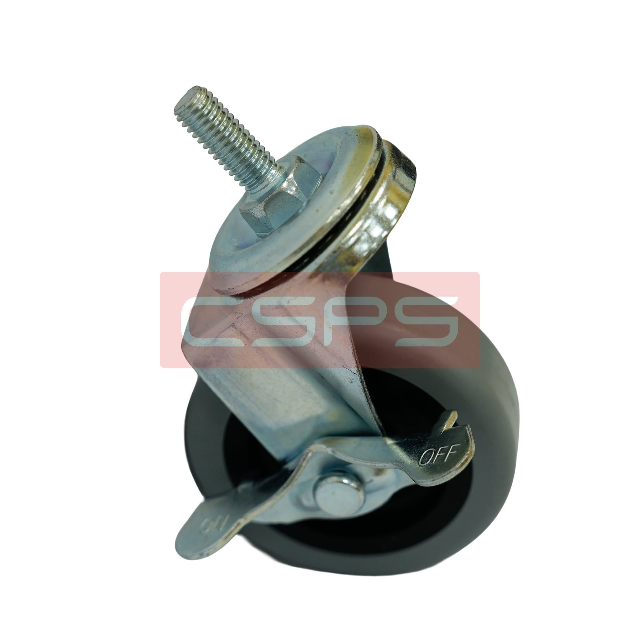  Bánh xe CSPS 51kg vít xoay khóa mạ kẽm 