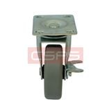  Bánh xe CSPS 51kg đế xoay khóa mạ kẽm 