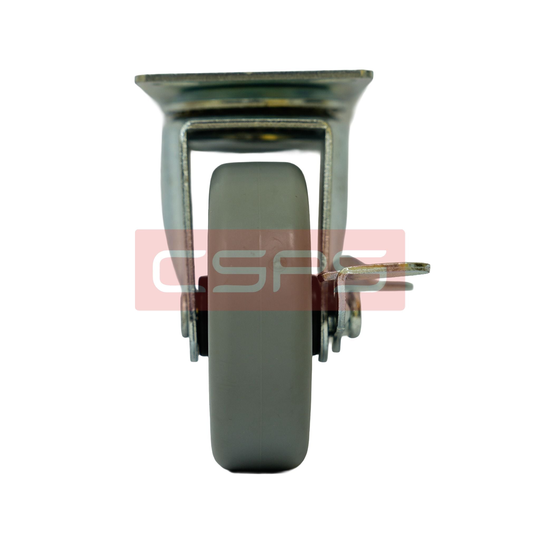  Bánh xe CSPS 51kg đế xoay khóa mạ kẽm 