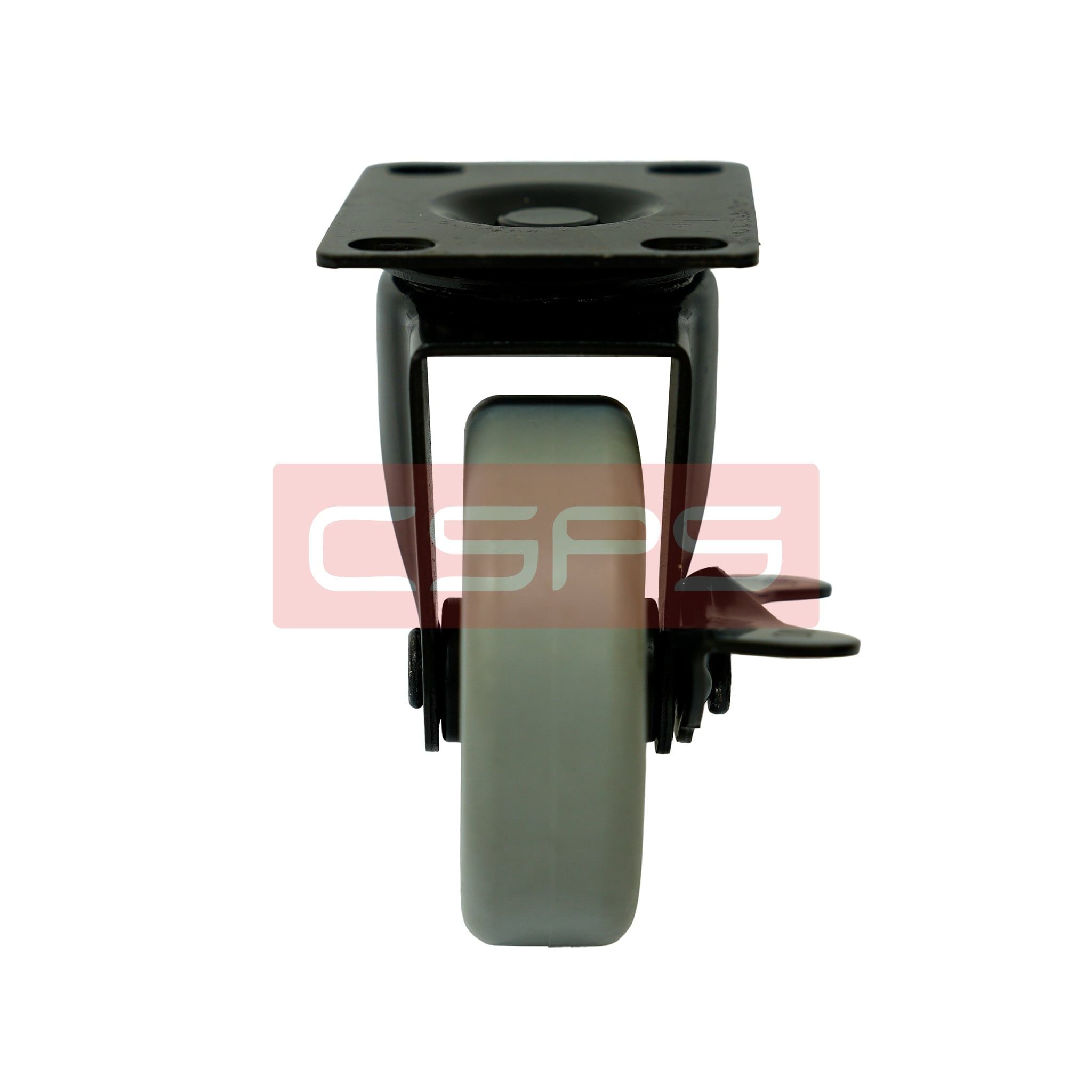  Bánh xe CSPS 51kg đế xoay khóa màu đen 