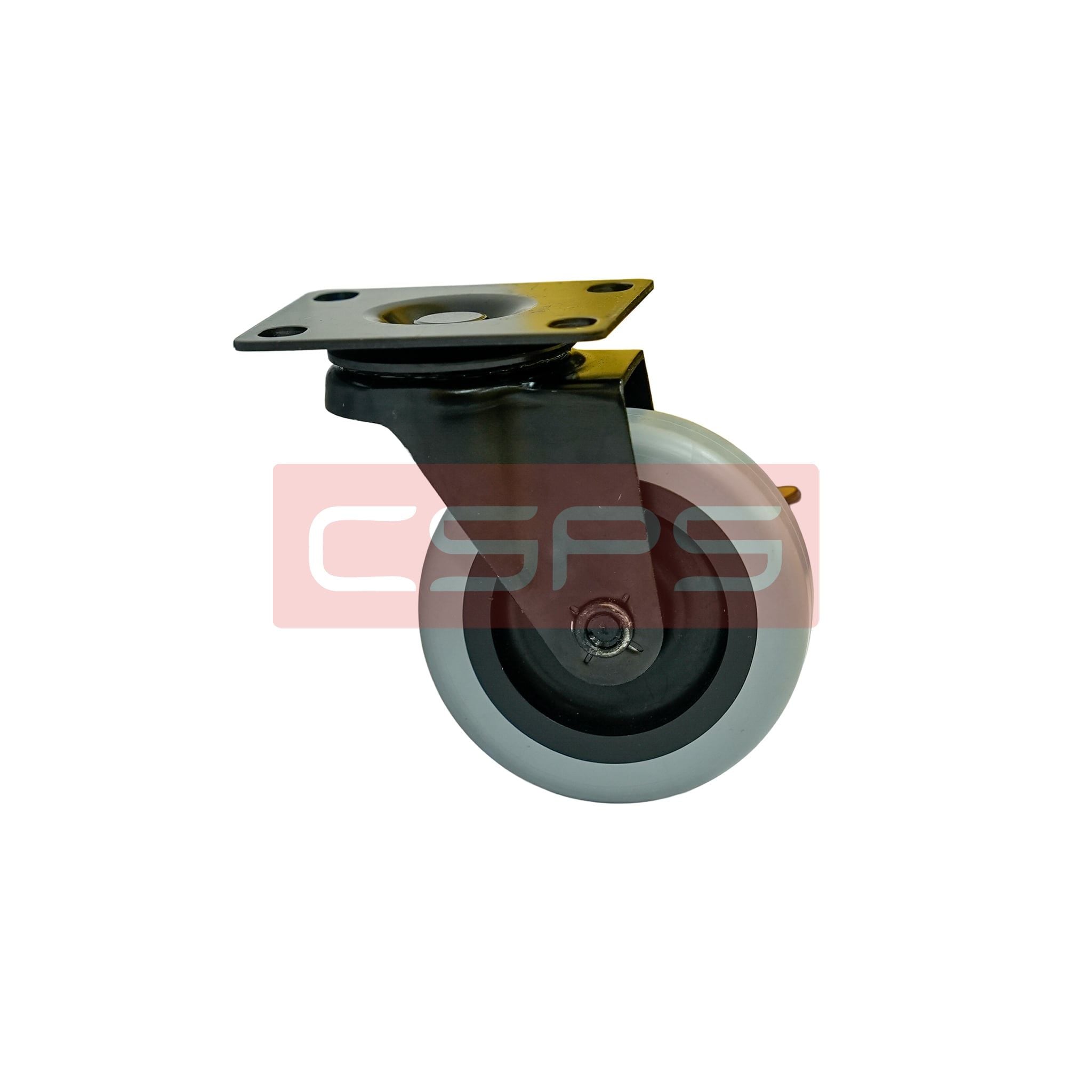  Bánh xe CSPS 51kg đế xoay khóa màu đen 