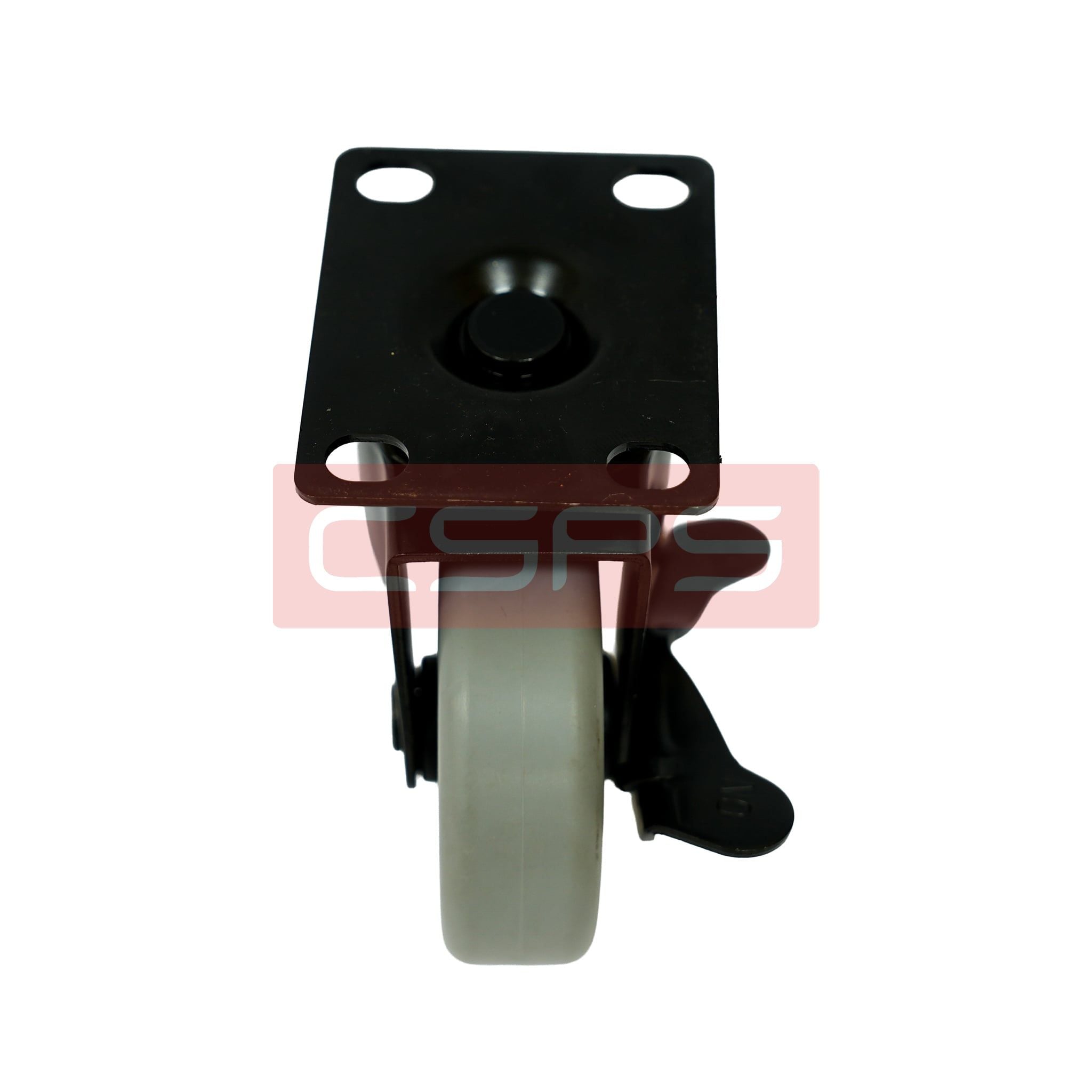  Bánh xe CSPS 51kg đế xoay khóa màu đen 