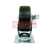  Bánh xe CSPS 227kg đế xoay khóa mạ kẽm 
