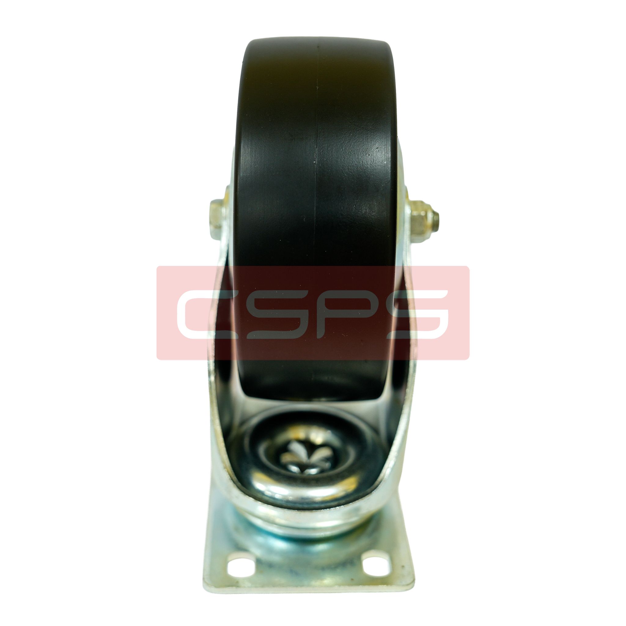  Bánh xe CSPS 227kg đế xoay không khóa mạ kẽm 
