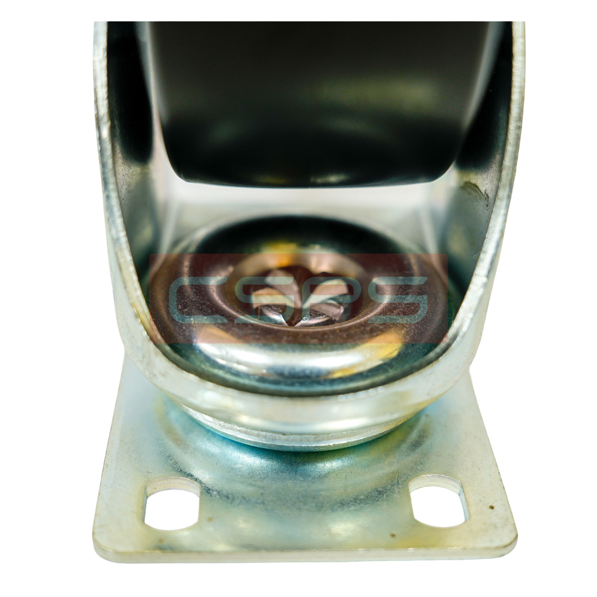  Bánh xe CSPS 227kg đế xoay không khóa mạ kẽm 