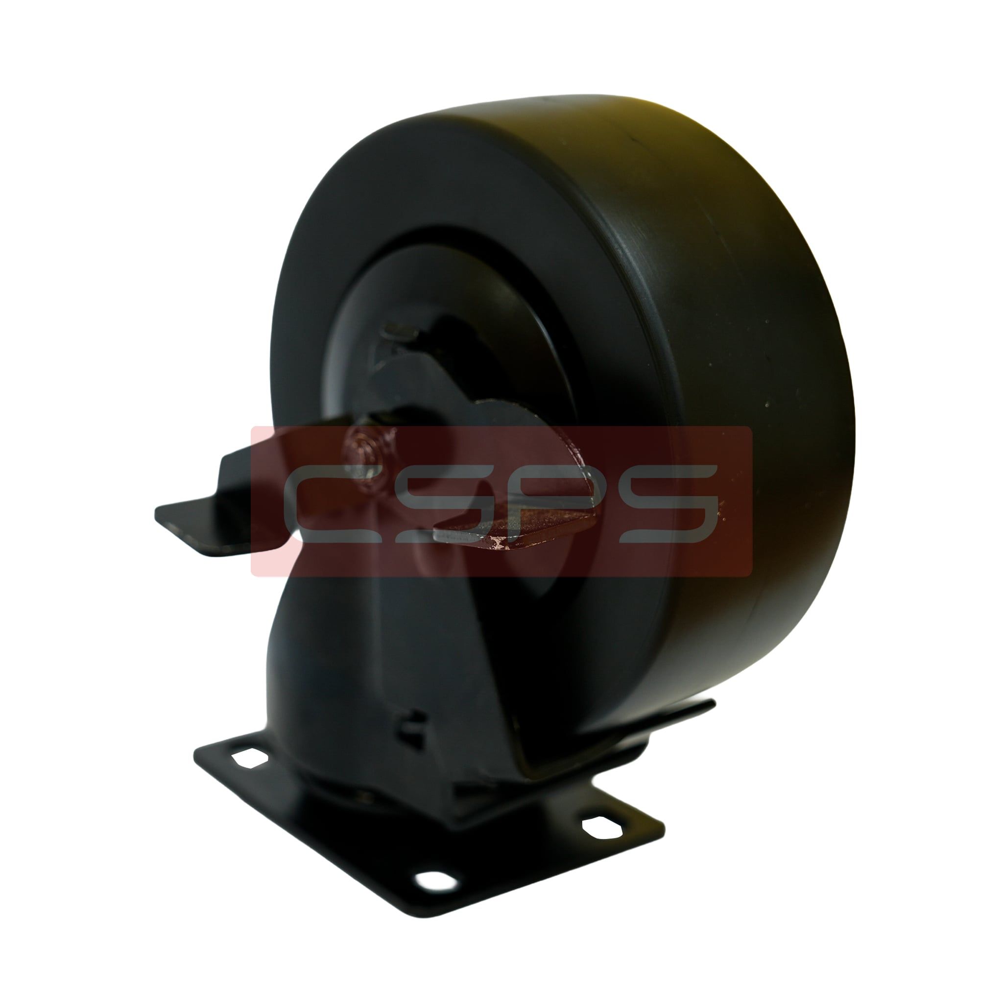  Bánh xe CSPS 227kg đế xoay khóa màu đen 