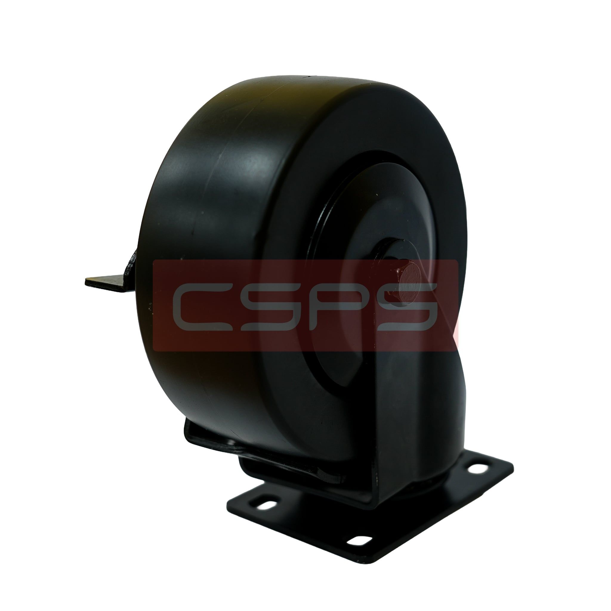  Bánh xe CSPS 227kg đế xoay khóa màu đen 