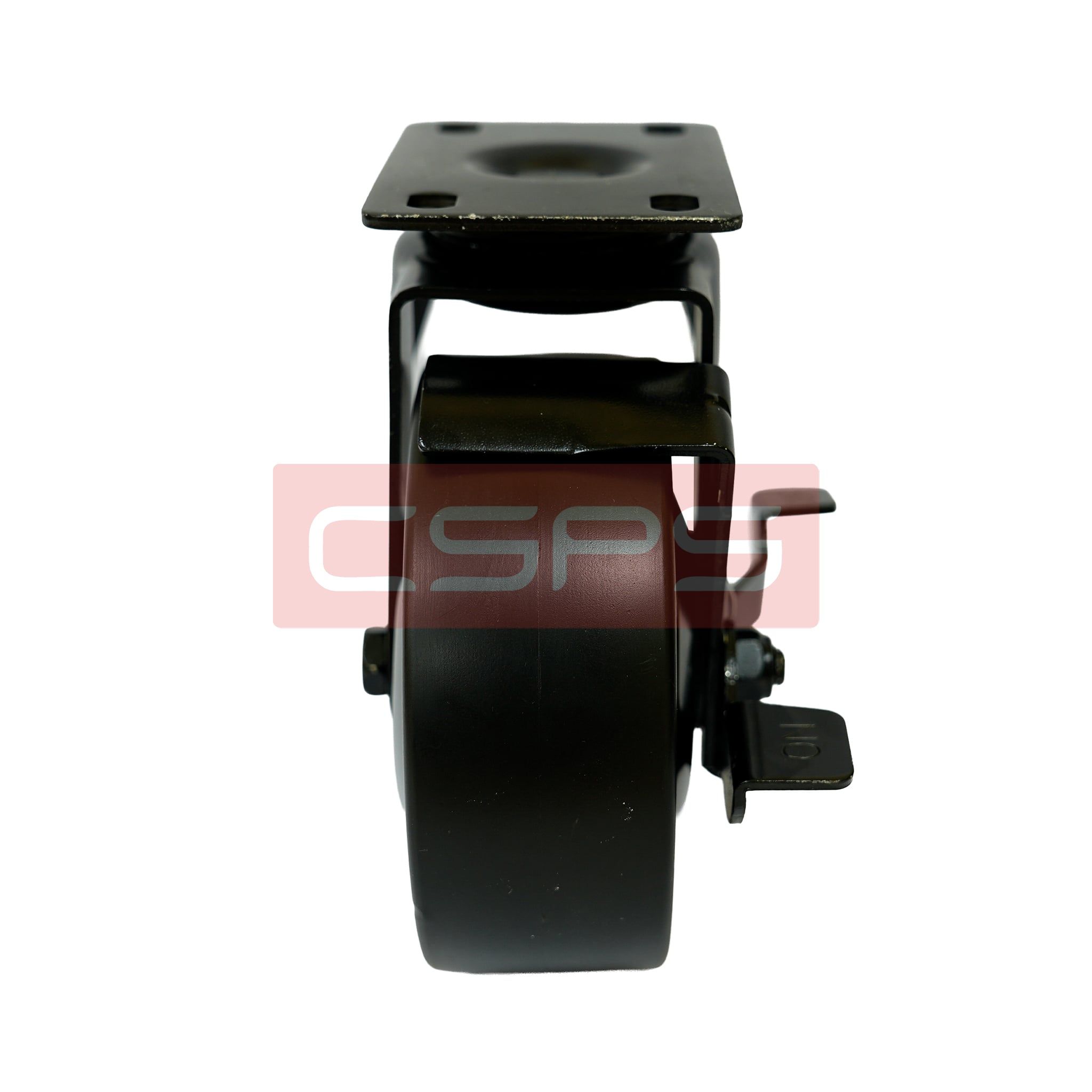  Bánh xe CSPS 227kg đế xoay khóa màu đen 
