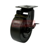  Bánh xe CSPS 227kg đế xoay khóa màu đen 