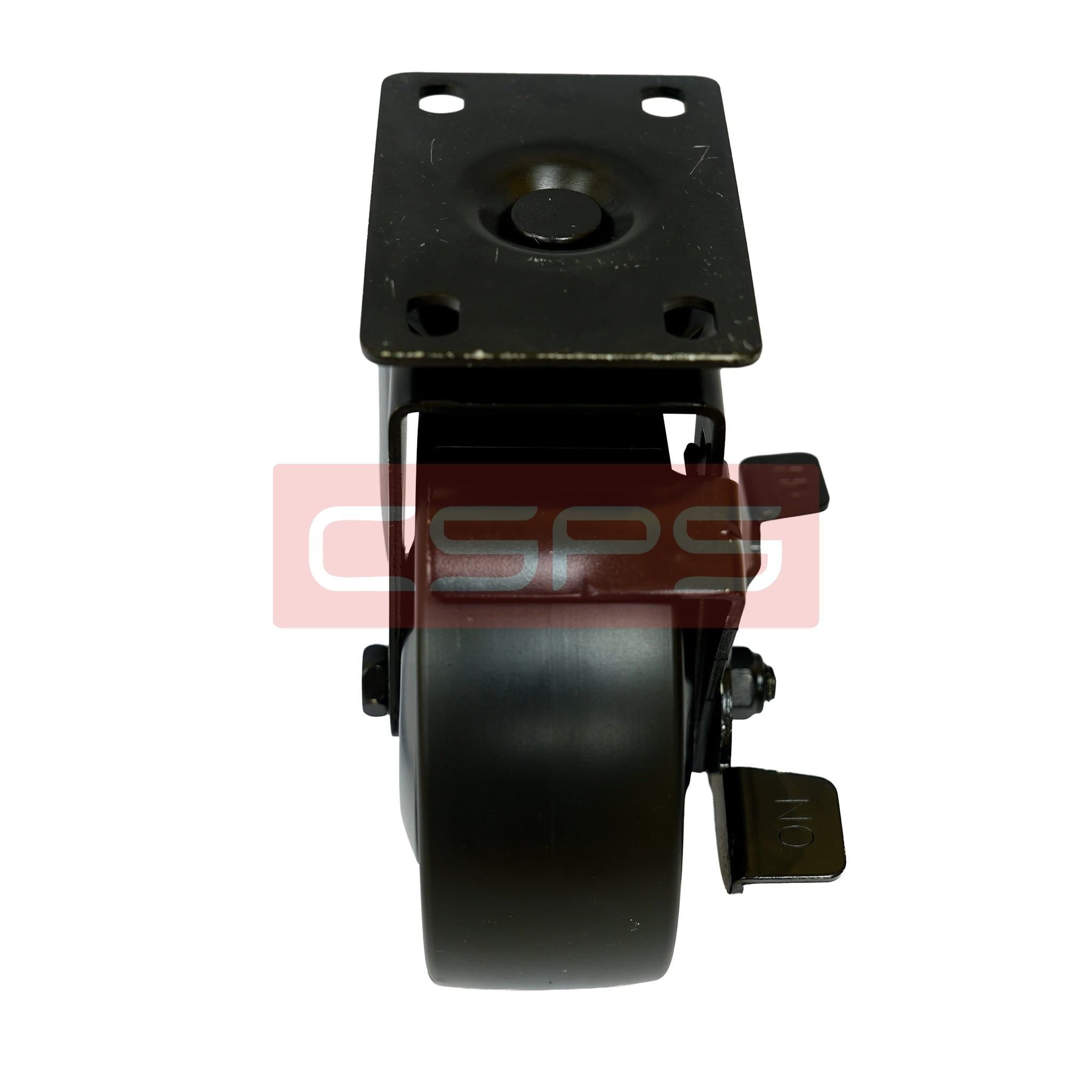  Bánh xe CSPS 227kg đế xoay khóa màu đen 