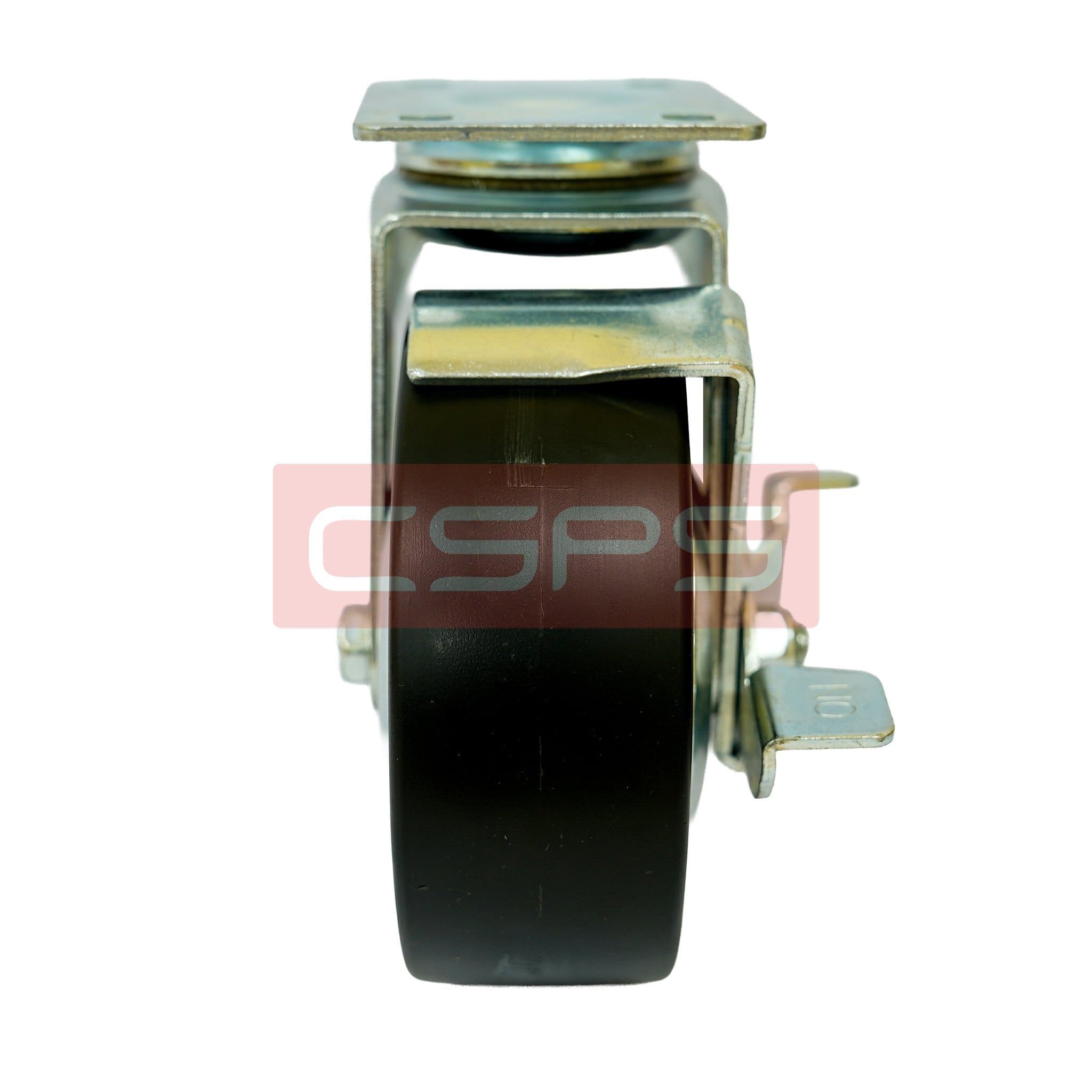  Bánh xe CSPS 227kg đế xoay khóa mạ kẽm 