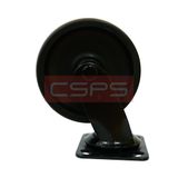  Bánh xe CSPS 300kg đế xoay không khóa màu đen 