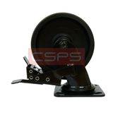  Bánh xe CSPS 300kg đế xoay khóa màu đen 