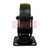  Bánh xe CSPS 300kg đế xoay khóa màu đen 