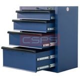  Tủ dụng cụ CSPS 61cm - 04 hộc kéo màu xanh dương 