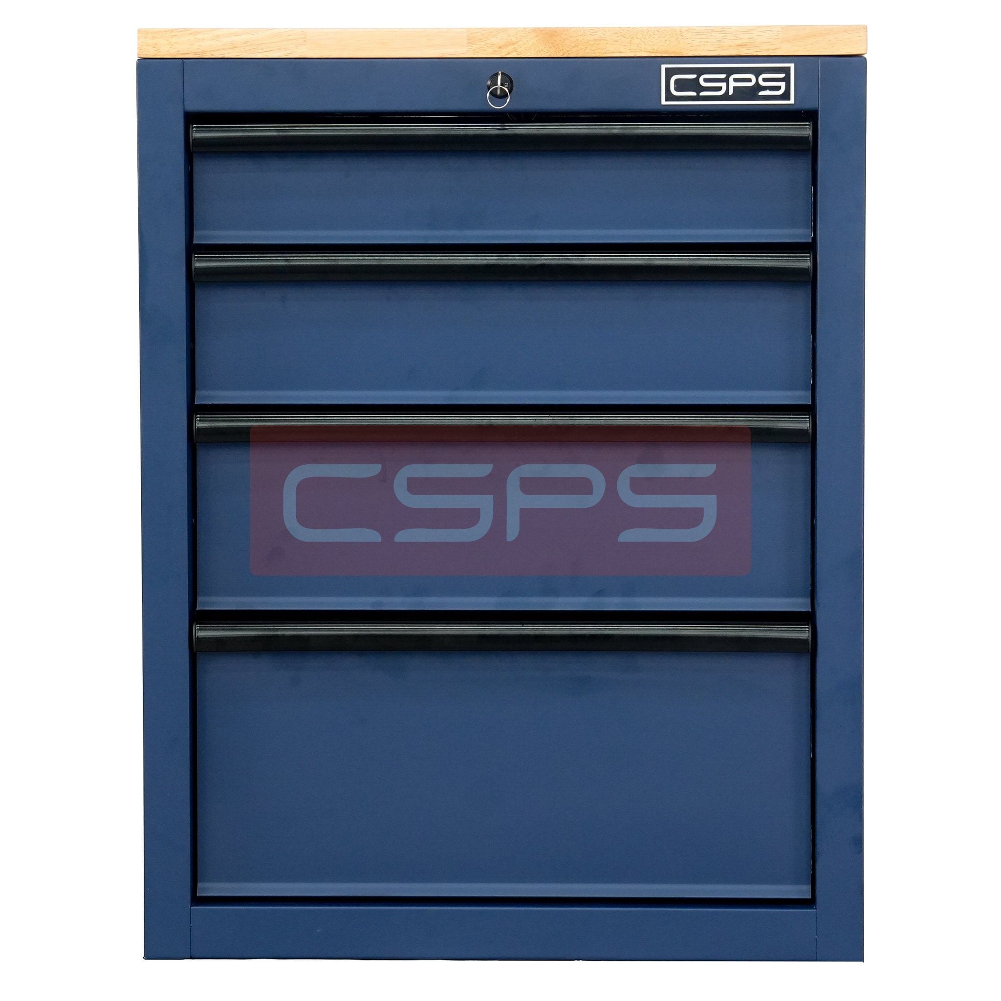  Tủ dụng cụ CSPS 61cm - 04 hộc kéo màu xanh dương 