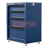  Tủ dụng cụ CSPS 61cm - 04 hộc kéo màu xanh dương 