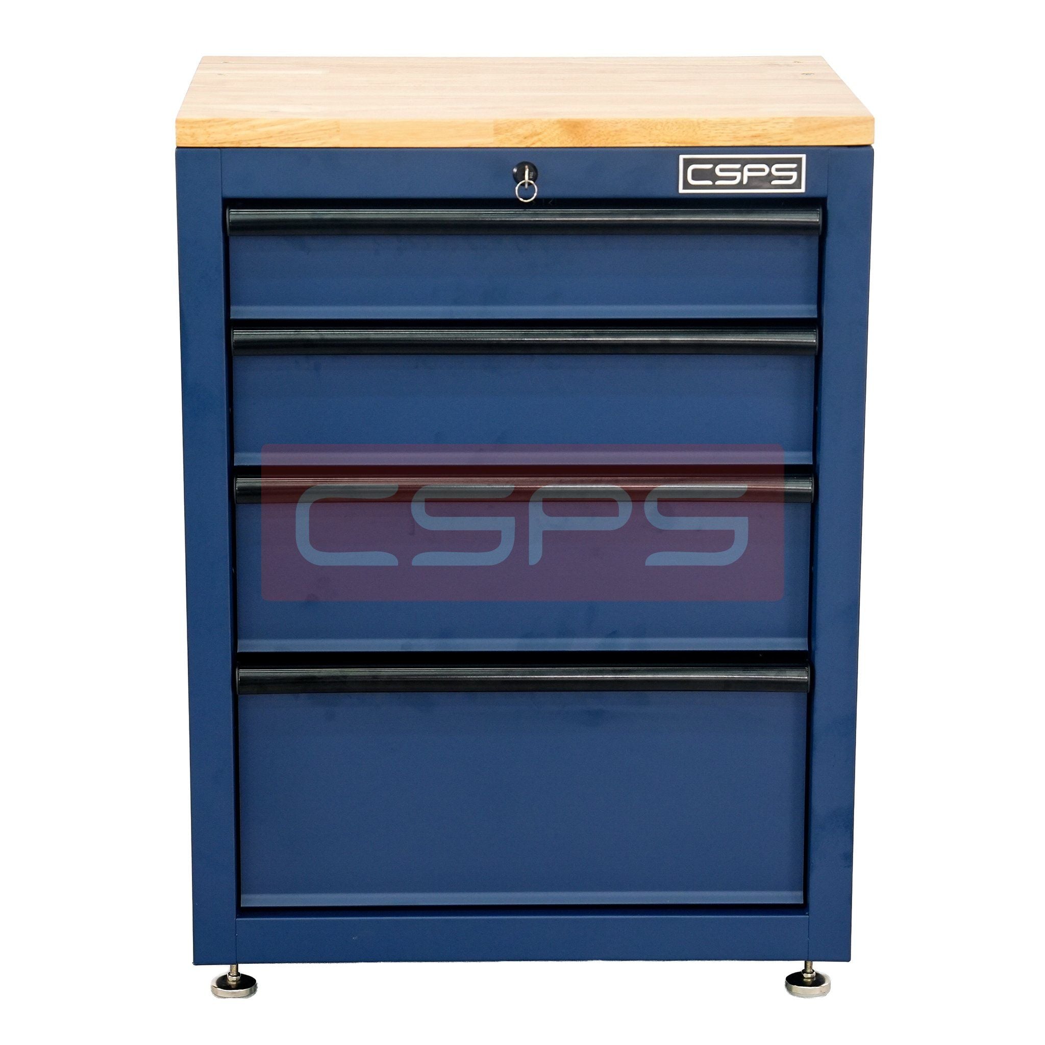  Tủ dụng cụ CSPS 61cm - 04 hộc kéo màu xanh dương 