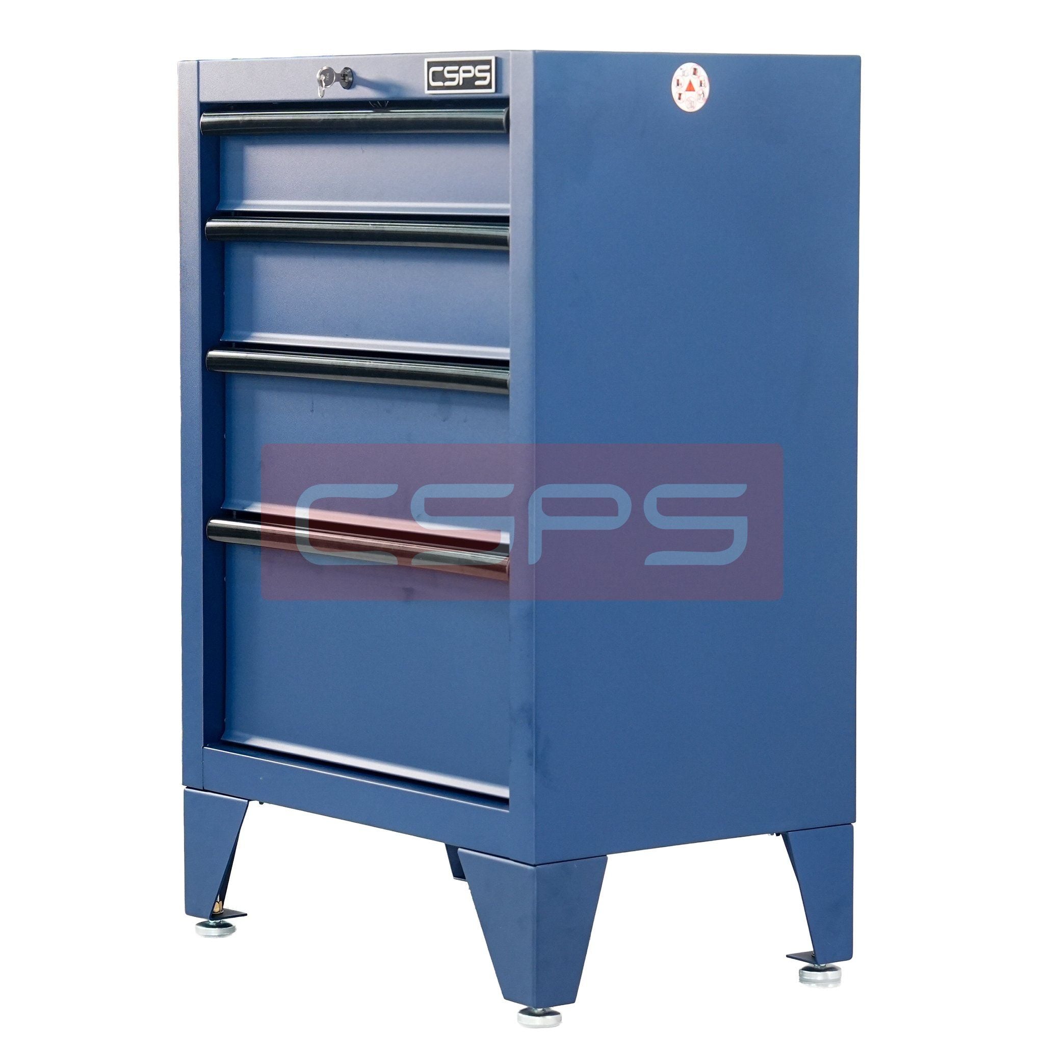  Tủ dụng cụ CSPS 61cm - 04 hộc kéo màu xanh dương 