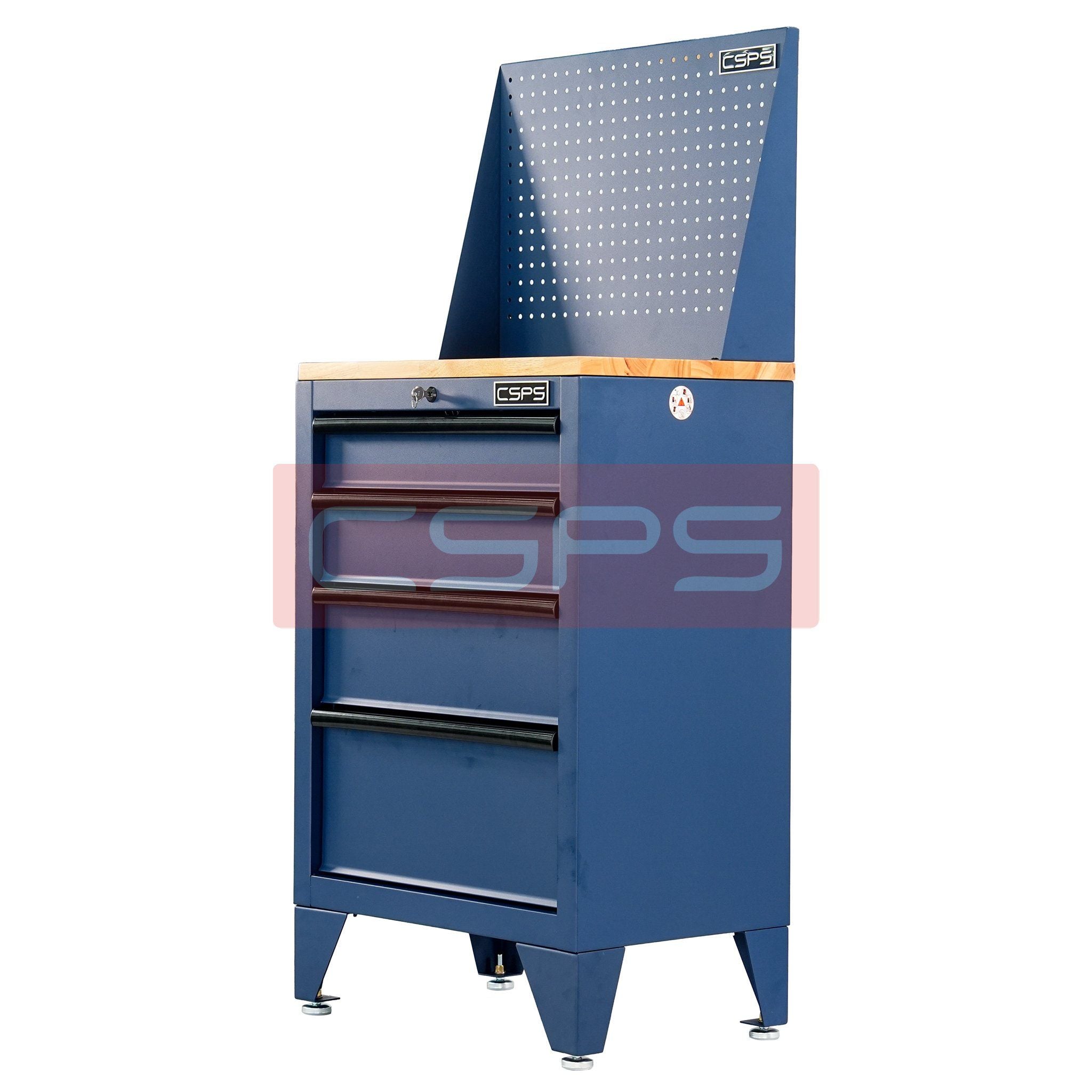  Tủ dụng cụ CSPS 61cm - 04 hộc kéo màu xanh dương 