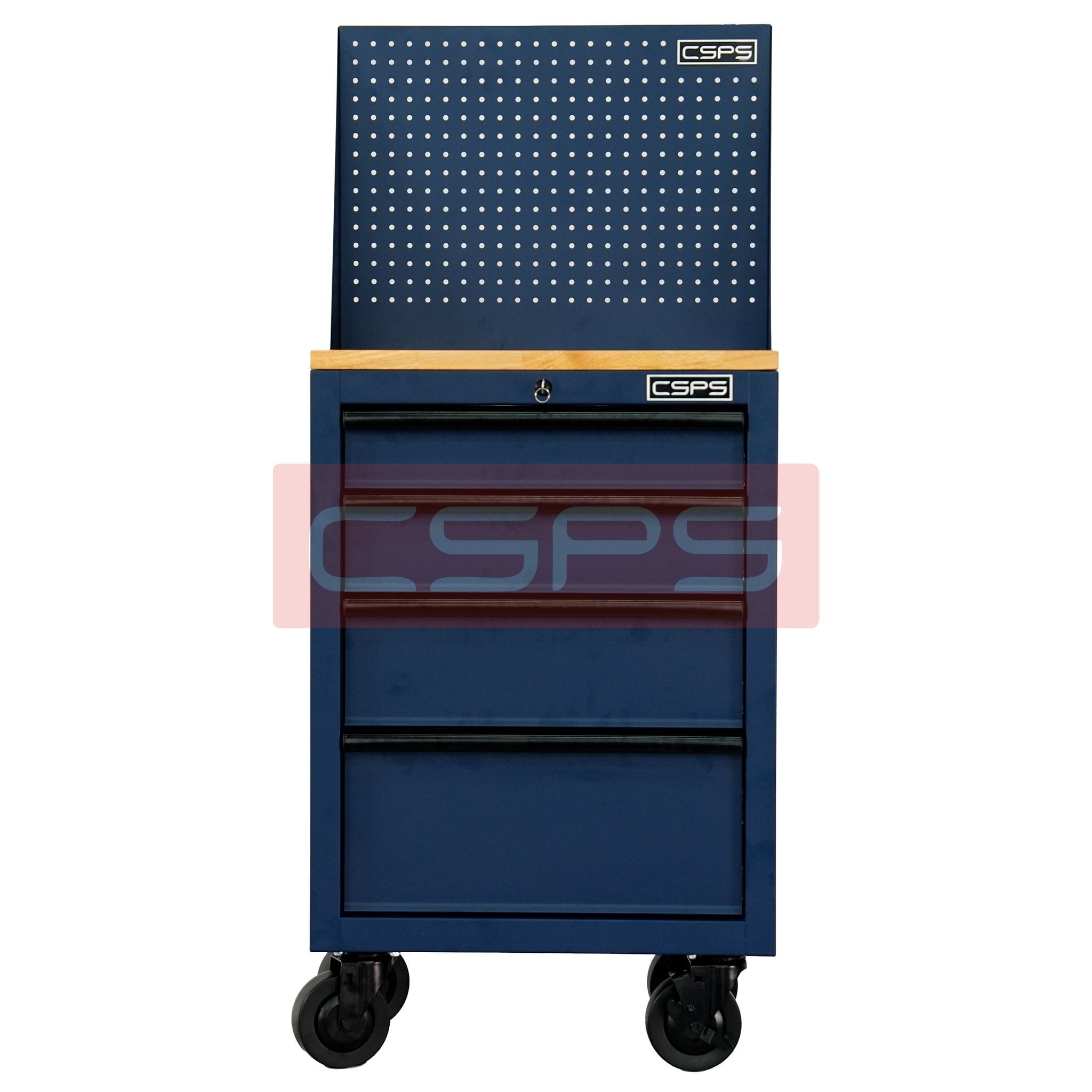  Tủ dụng cụ CSPS 61cm - 04 hộc kéo màu xanh dương 