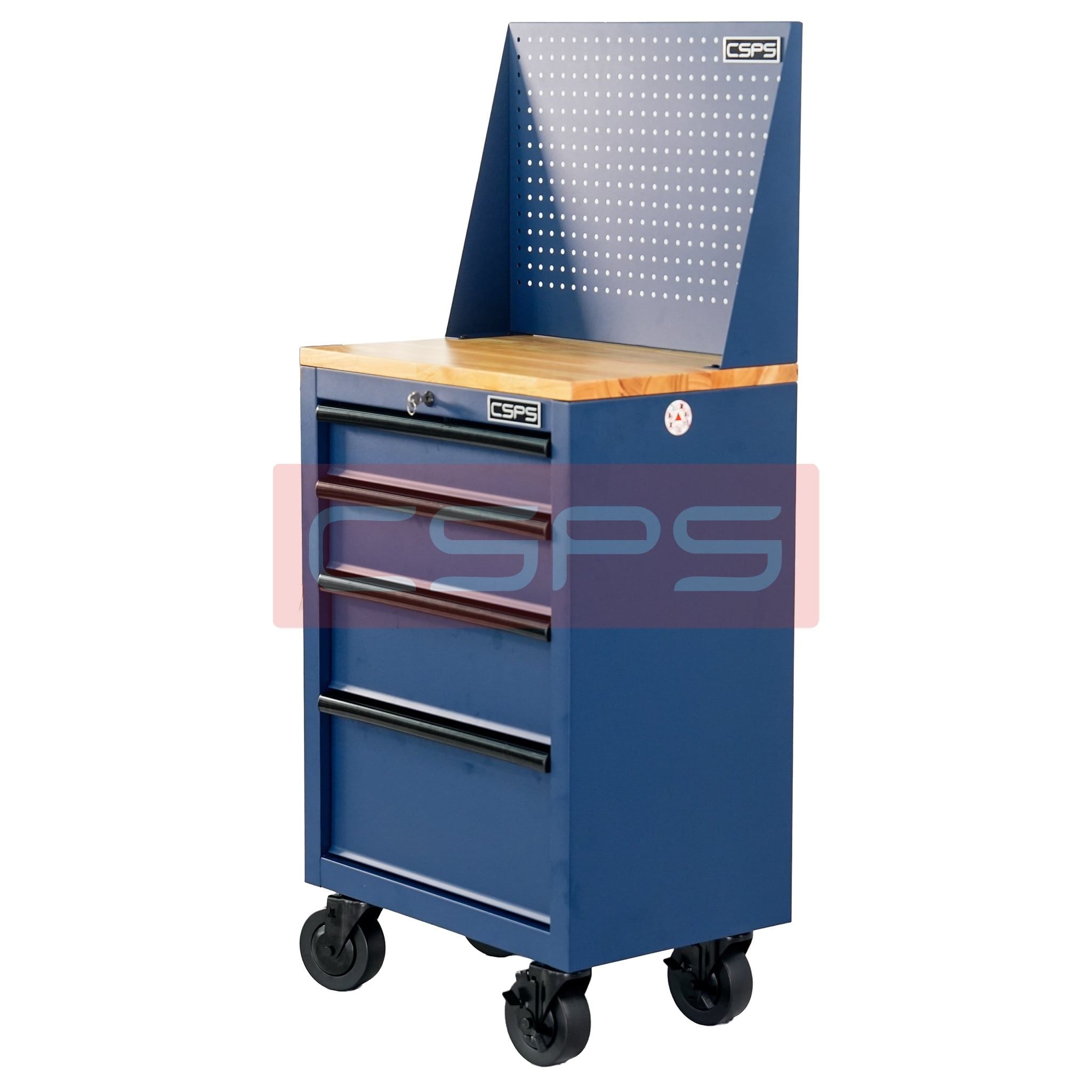  Tủ dụng cụ CSPS 61cm - 04 hộc kéo màu xanh dương 