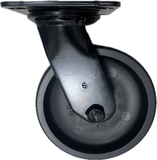  Bánh xe CSPS 300kg đế xoay không khóa màu đen 