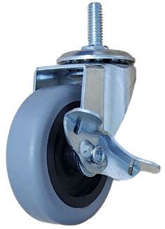  Bánh xe CSPS 51kg vít xoay khóa mạ kẽm 