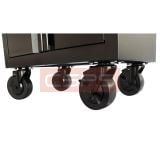 Bộ 04 bánh xe xoay CSPS: Bốn bánh xe xoay lắp dưới tủ dụng cụ