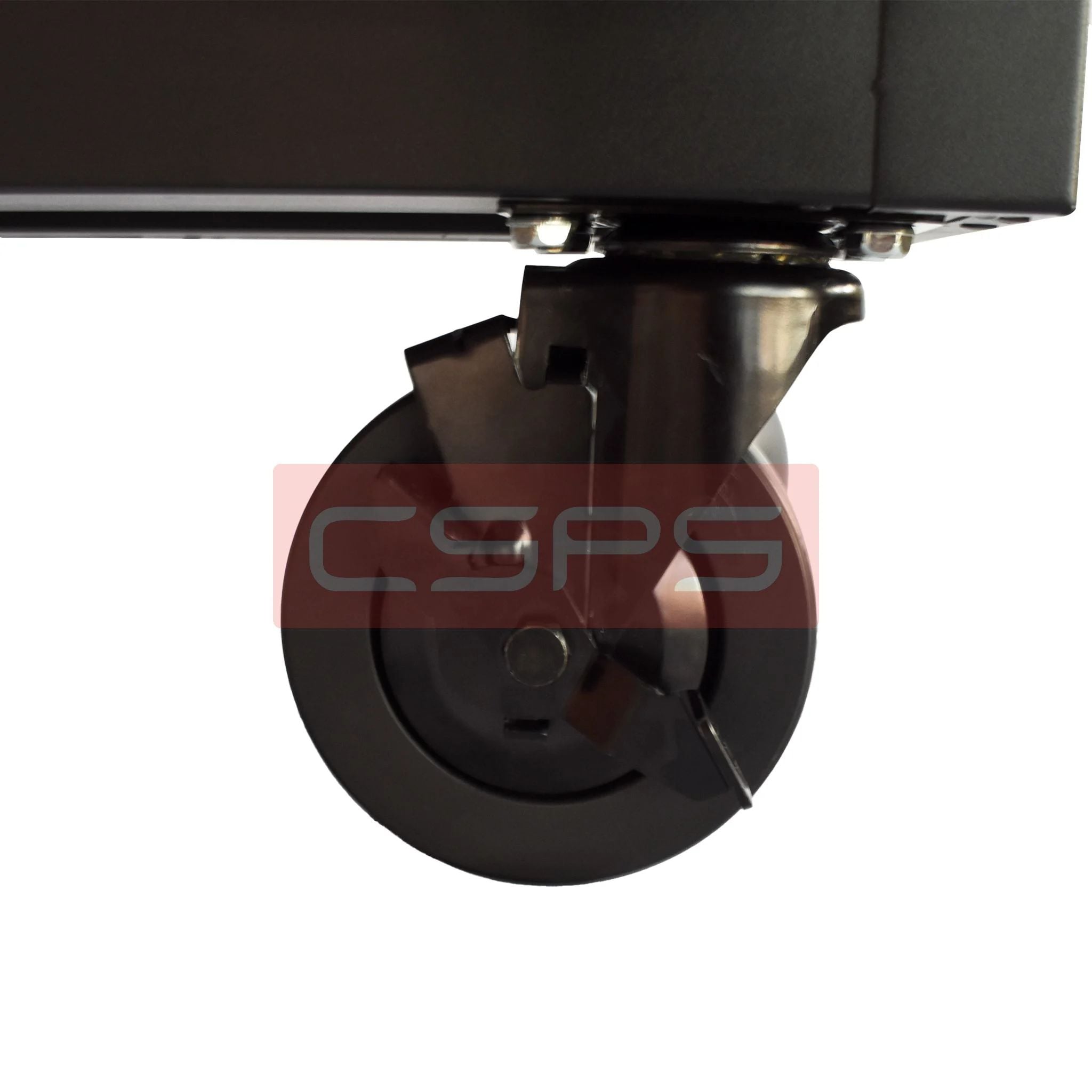 Bộ 04 bánh xe xoay CSPS: Bánh xe xoay nhìn nghiêng dưới tủ