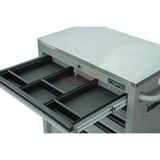 Bộ 3 tấm vách ngăn hộc kéo tủ CSPS 76cm: Vách ngăn lắp trong hộc kéo tủ màu xám