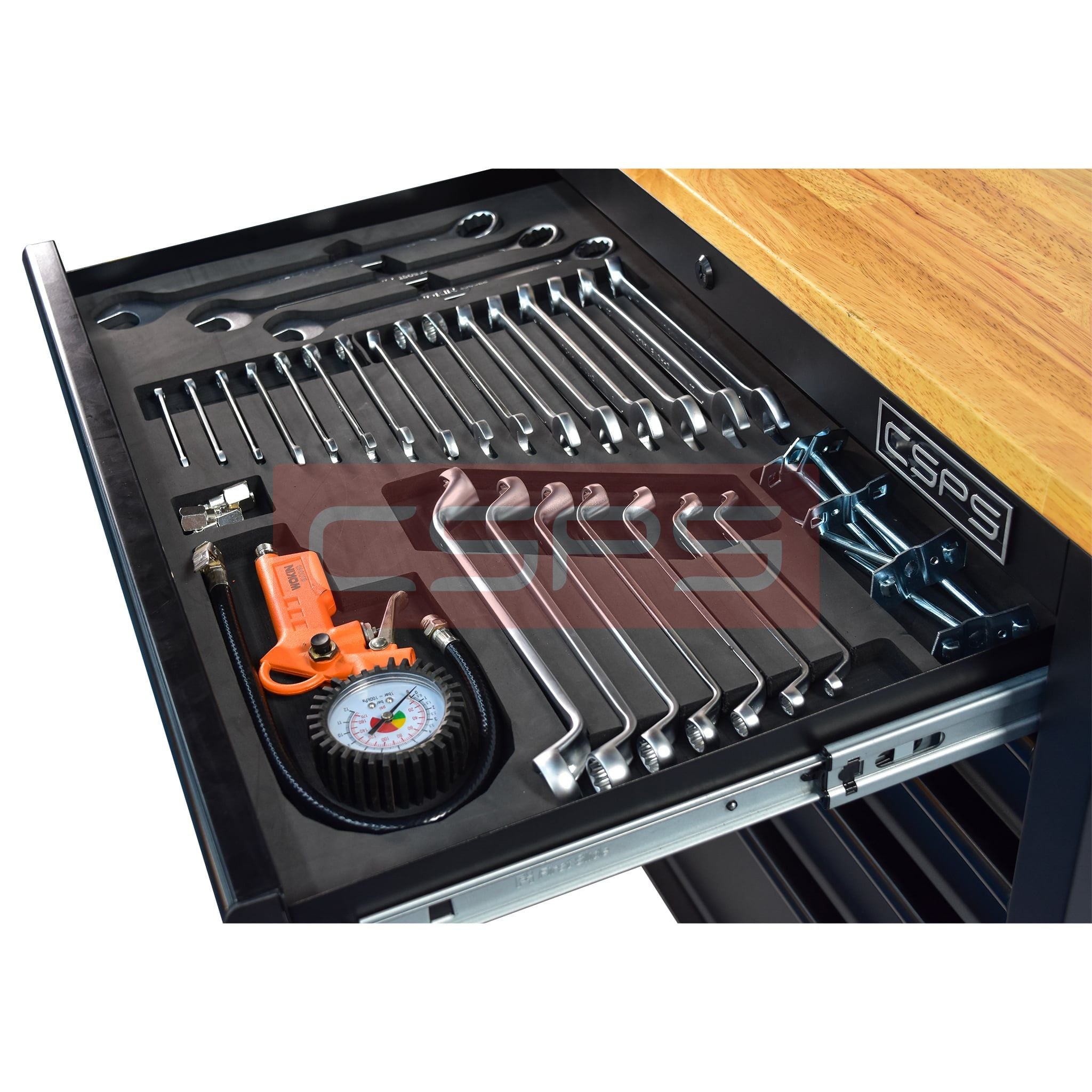 Bộ dụng cụ Wokin 171 chi tiết cho tủ CSPS 76cm