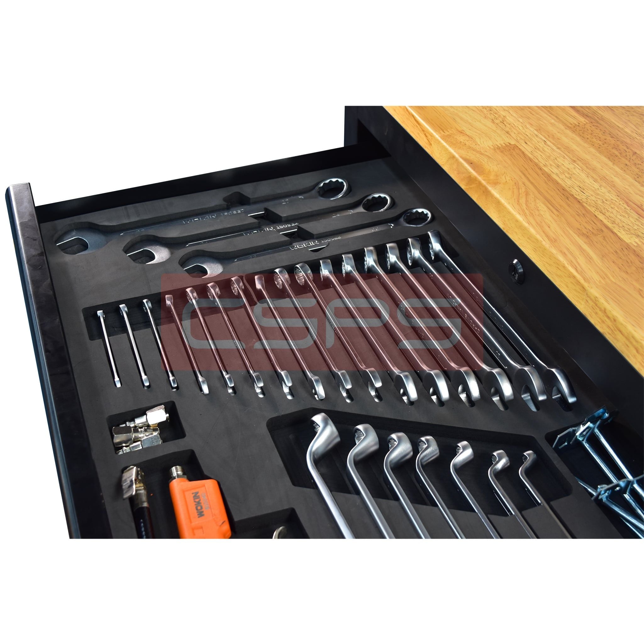 Bộ dụng cụ Wokin 171 chi tiết cho tủ CSPS 76cm