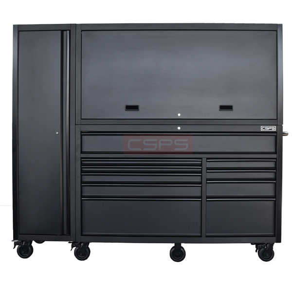 Bộ tủ dụng cụ CSPS 203 cm 10 hộc kéo VNTC20310BB1S màu đen, ảnh đại diện toàn bộ tủ